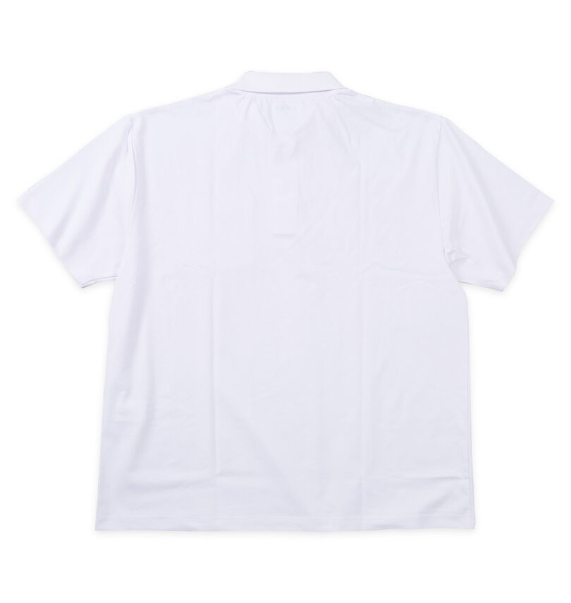 大きいサイズ メンズ ヒヤロン 半袖ポロシャツ バックスタイル