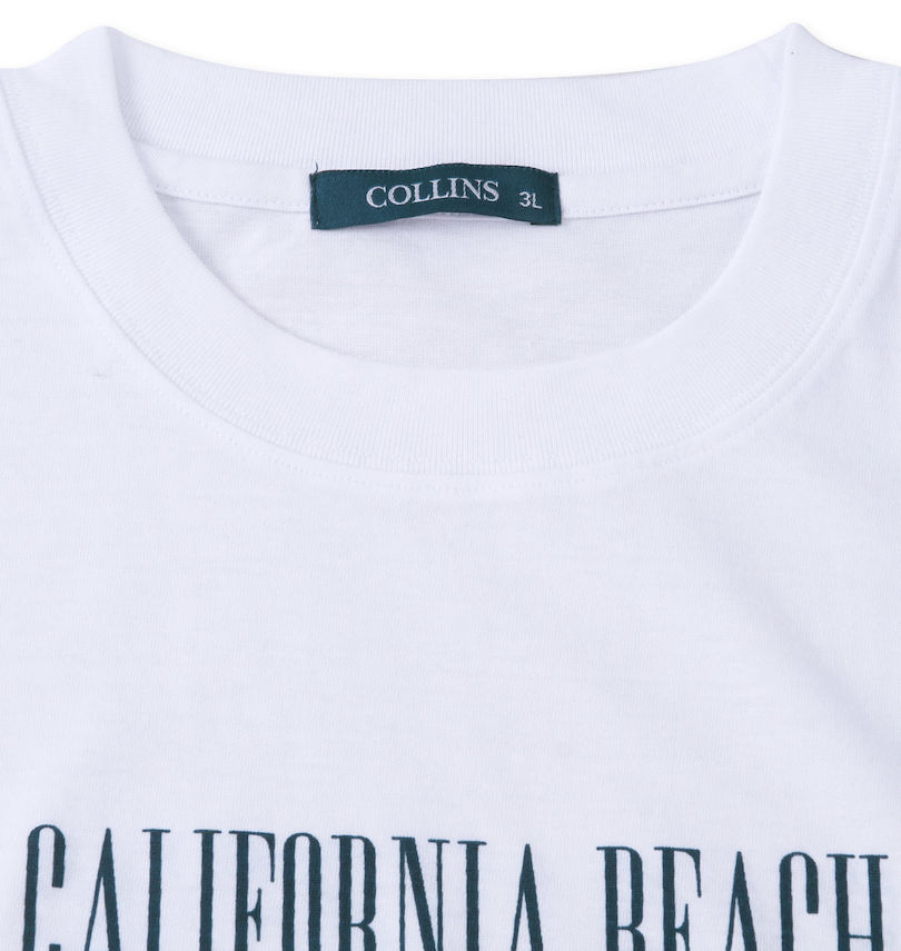 大きいサイズ メンズ COLLINS (コリンズ) メッシュボタニカル柄半袖フルジップパーカー+半袖Tシャツ 