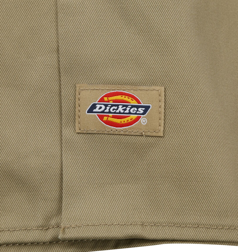 大きいサイズ メンズ DICKIES (ディッキーズ) 1574オリジナル半袖ワークシャツ
                        裾のネーム