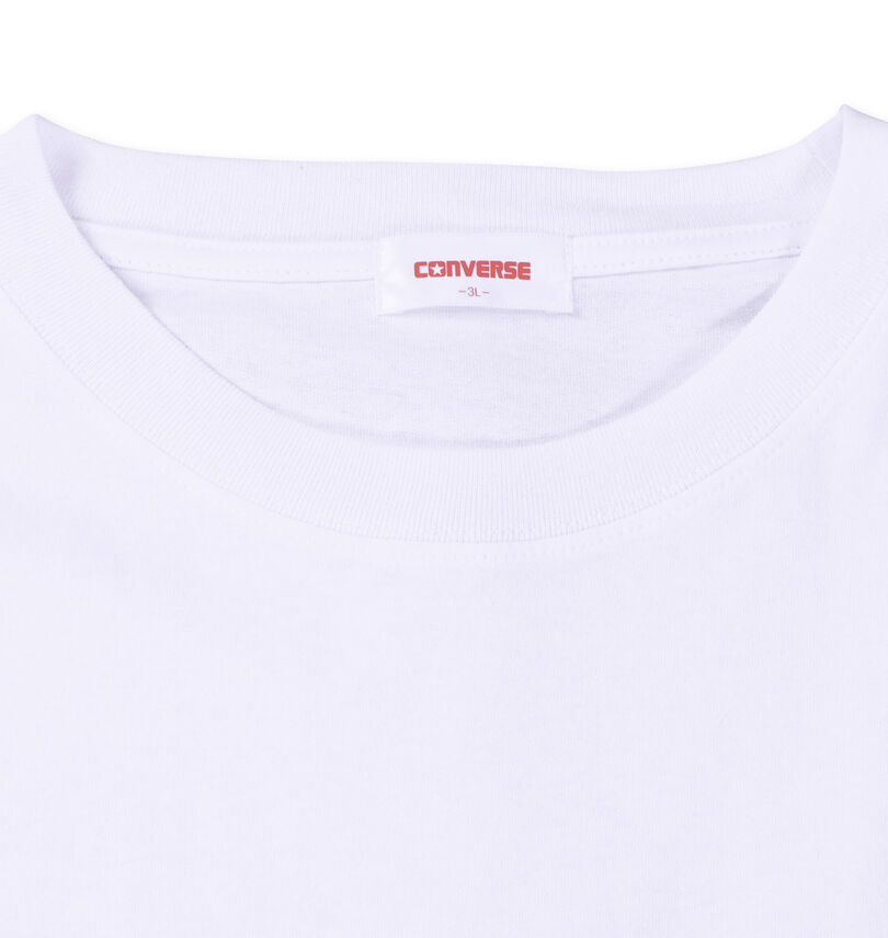 大きいサイズ メンズ CONVERSE (コンバース) 5シューズ刺繍長袖Tシャツ
                        