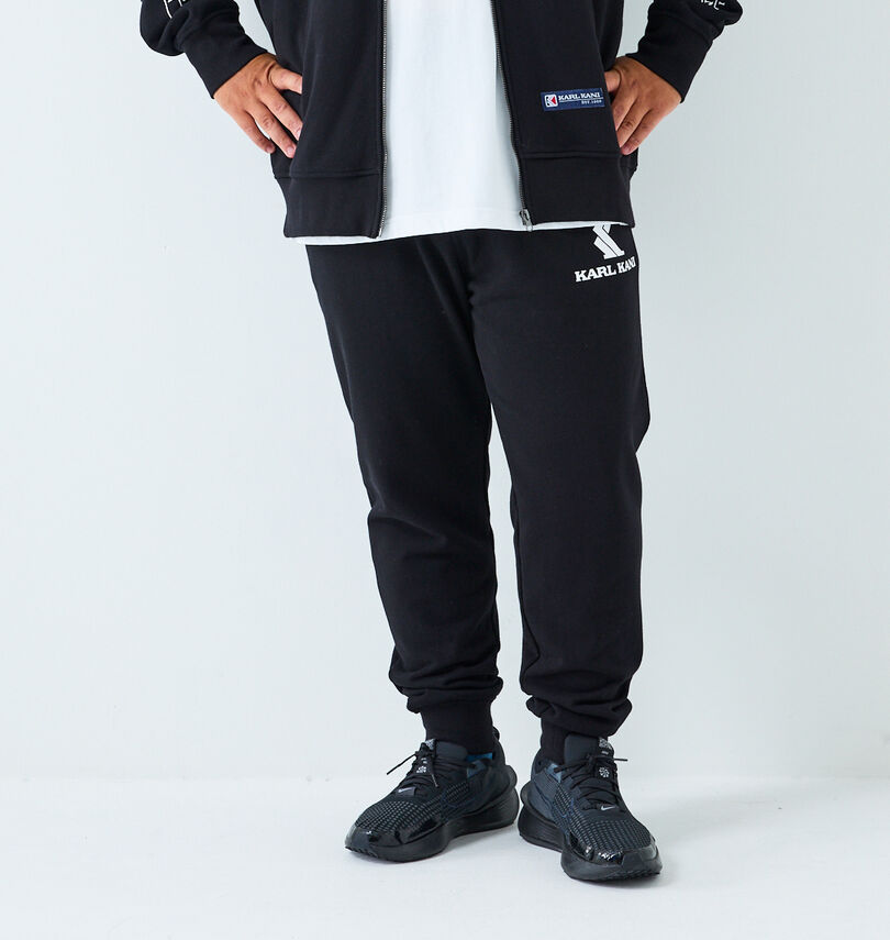 大きいサイズ メンズ KARL KANI (カール カナイ) 裏毛スウェットパンツ
身長:178cm/ウエスト:109cm/着用サイズ:3L