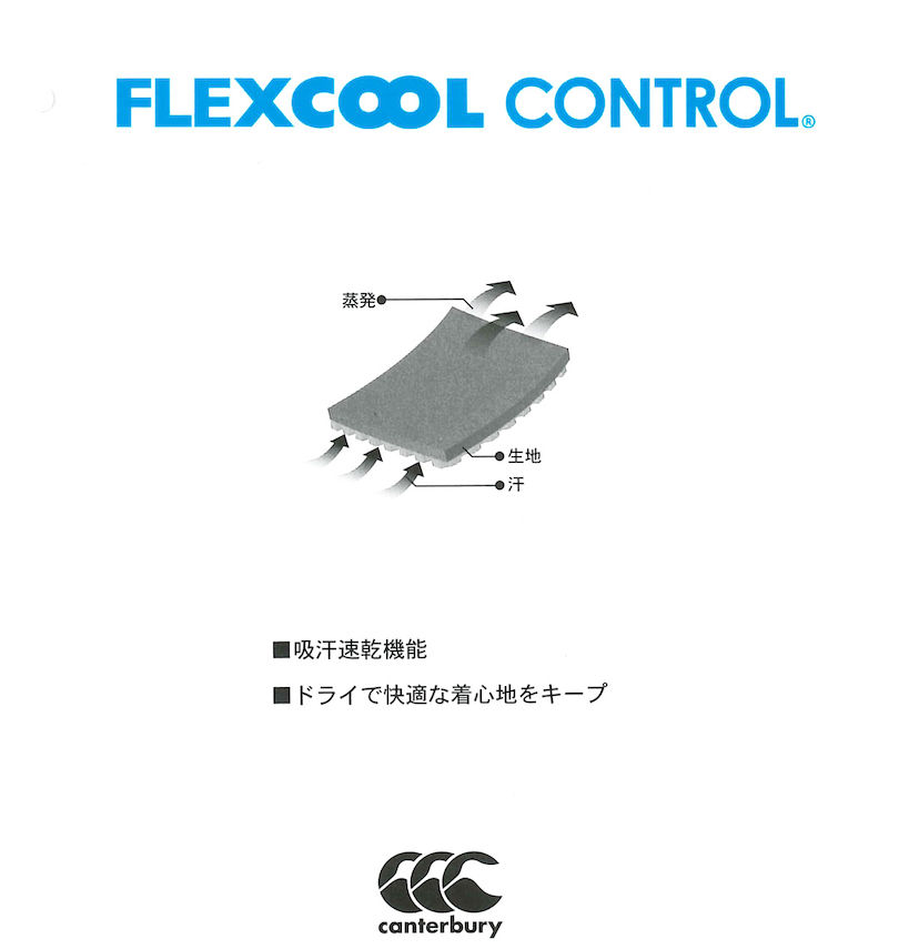 大きいサイズ メンズ canterbury (カンタベリー) R+ FLEXCOOL CONTROLハーフジップ半袖ポロシャツ 