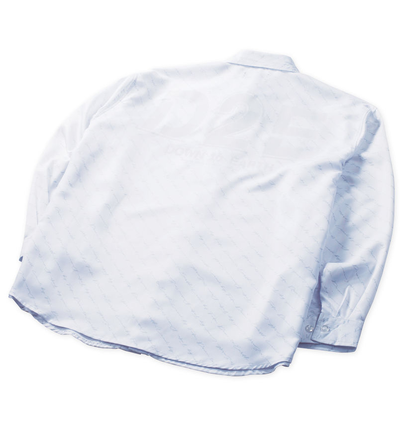 大きいサイズ メンズ in the attic (インジアティック) 総柄バイアスプリント長袖シャツ
                        