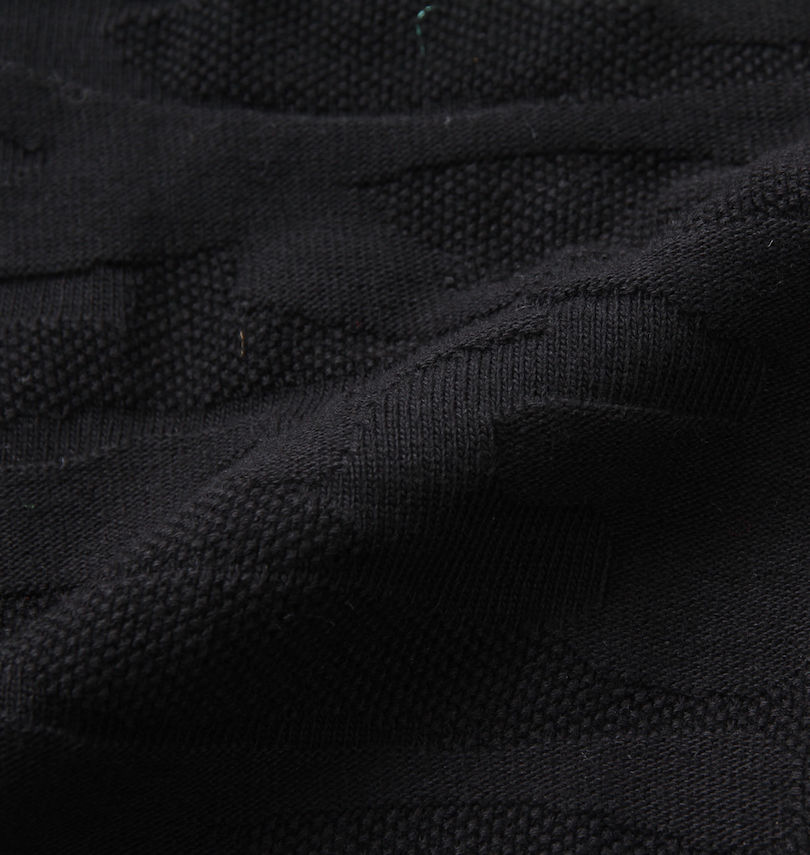 大きいサイズ メンズ GLADIATE (グラディエイト) 刺繍カモフラジャガード半袖VネックTシャツ 生地拡大