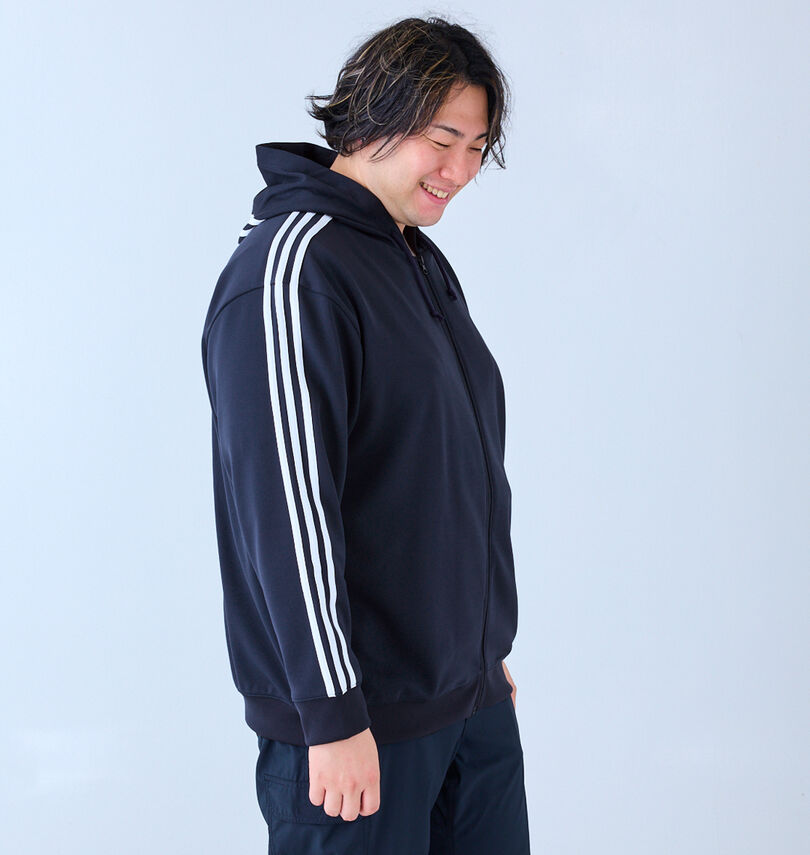 大きいサイズ メンズ adidas (アディダス) スウェットフルジップパーカー
                        
