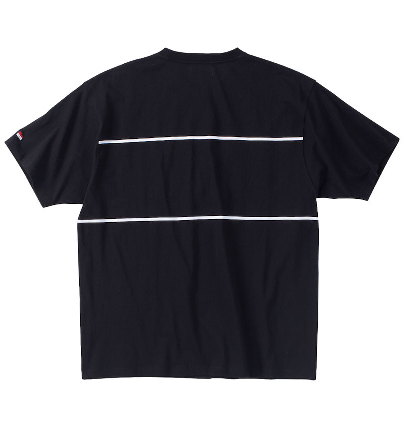 大きいサイズ メンズ H by FIGER (エイチバイフィガー) 天竺半袖Tシャツ バックスタイル