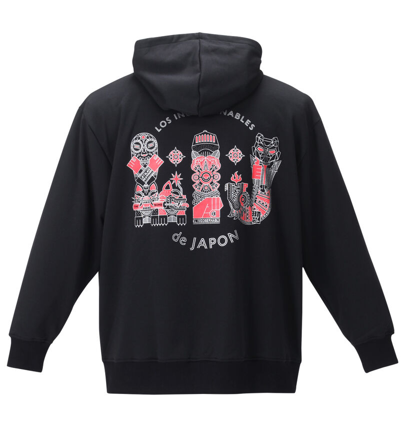 大きいサイズ メンズ 新日本プロレス (シンニホンプロレス) フルジップパーカー
バックスタイル