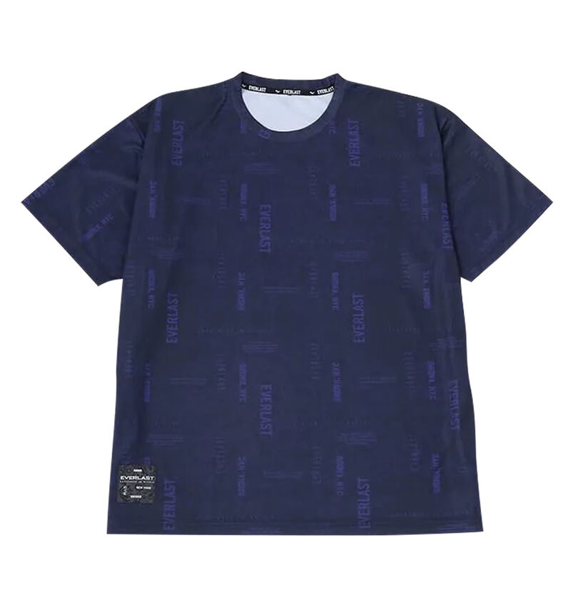 大きいサイズ メンズ EVERLAST (エバーラスト) 総柄プリント半袖Tシャツ