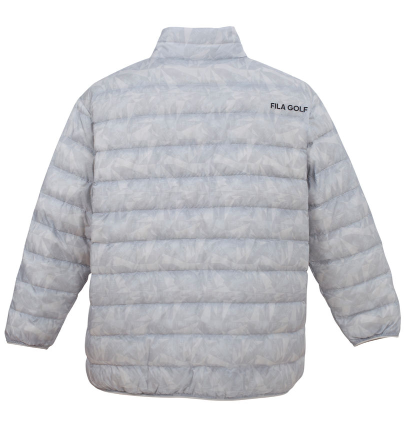 大きいサイズ メンズ FILA GOLF (フィラゴルフ) ハイブリットダウンブルゾン
                        バックスタイル