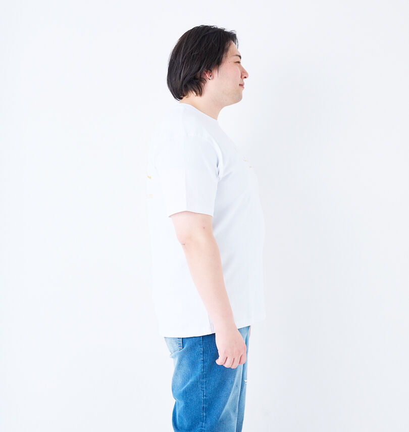 大きいサイズ メンズ KARL KANI (カール カナイ) 天竺半袖Tシャツ