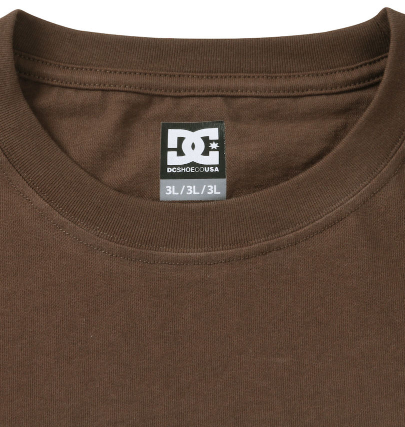 大きいサイズ メンズ DCSHOES (ディーシーシューズ) 23AUTHENTIC OBLIQUE LOGO長袖Tシャツ