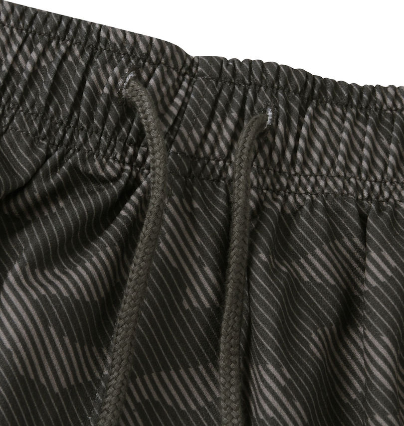 大きいサイズ メンズ COLLINS (コリンズ) カモフラ柄半袖フルジップパーカー+ハーフパンツ
                        ウエスト調節ひも有