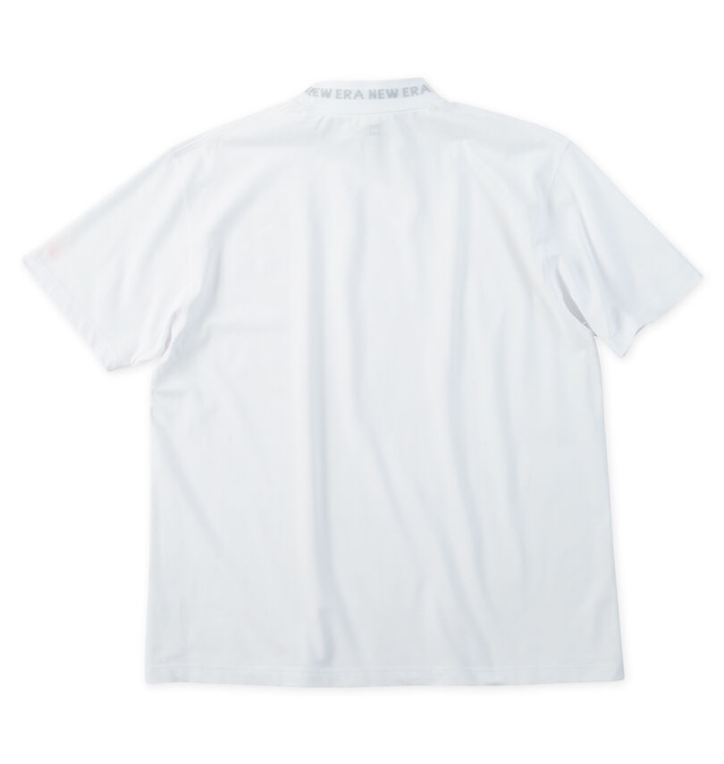 大きいサイズ メンズ NEW ERA GOLF (ニューエラ®ゴルフ) ジャガードロゴミッドネック半袖Tシャツ
                        バックスタイル