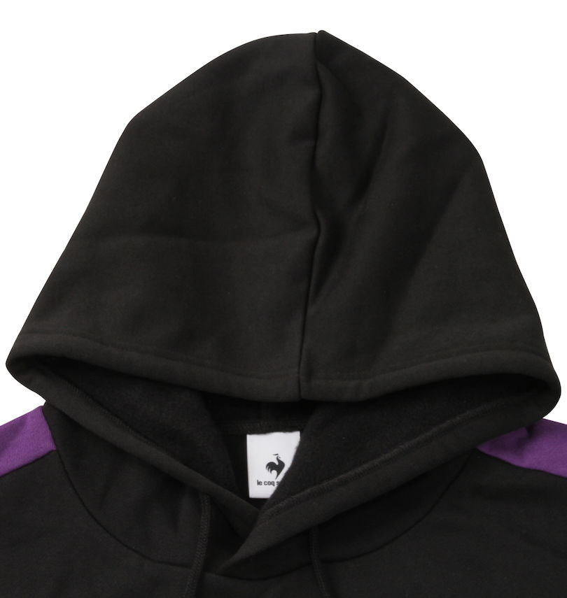 大きいサイズ メンズ LE COQ SPORTIF (ルコックスポルティフ) 裏起毛スウェットプルパーカー
                        フード調節ひも有