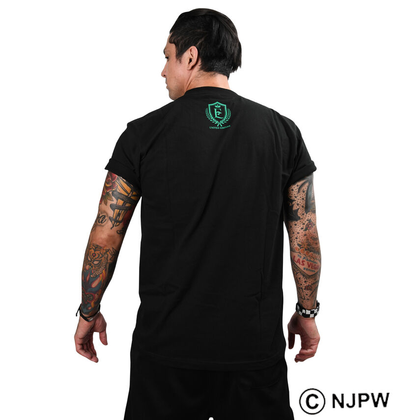大きいサイズ メンズ 新日本プロレス (シンニホンプロレス) UNITED EMPIRE「RE」半袖Tシャツ
                        