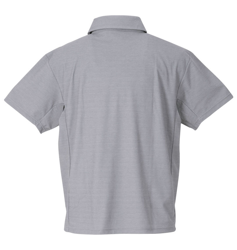 大きいサイズ メンズ DESCENTE (デサント) SUNSCREENミニ鹿の子FULL GRAPHIC半袖ポロシャツ 
