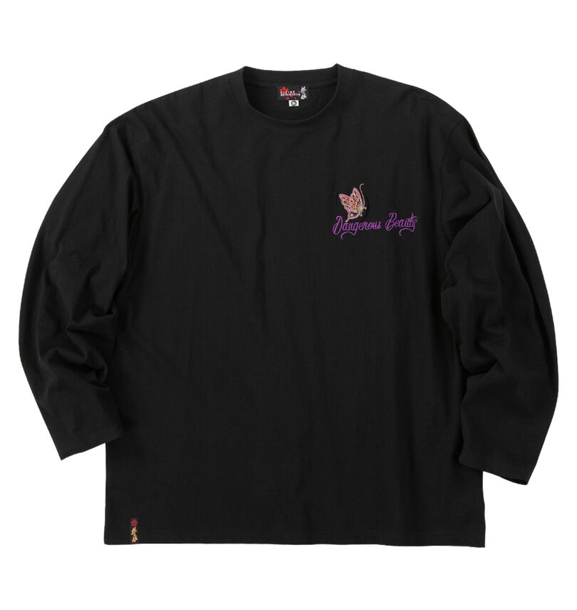 大きいサイズ メンズ 絡繰魂抜刀娘 (カラクリタマシイバットウムスメ) 凛&葵長袖Tシャツ
                        