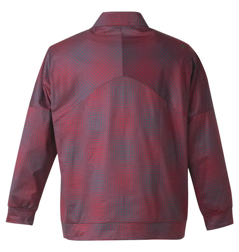 大きいサイズ メンズ SRIXON (スリクソン) 【松山プロ・星野プロ共同開発】グラフチェックプリントプロスタイルシャツ
                        バックスタイル