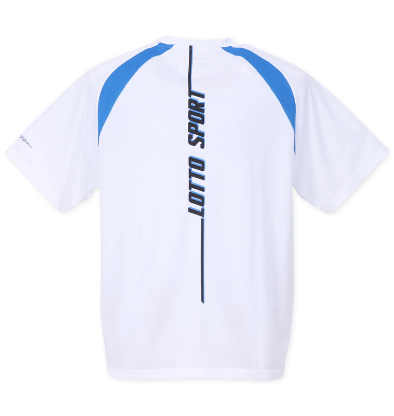 大きいサイズ メンズ LOTTO (ロット) 半袖Tシャツ
                        バックスタイル