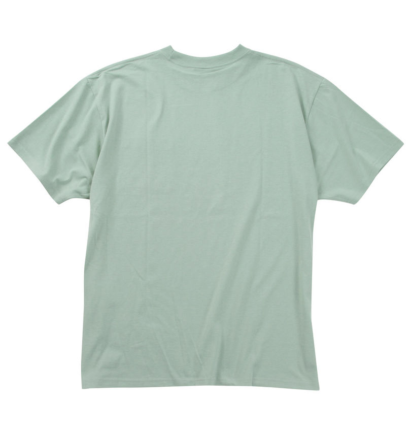 大きいサイズ メンズ BEAUMERE (ボウメール) T/C天竺ポケット付刺繍半袖Tシャツ
                        バックスタイル