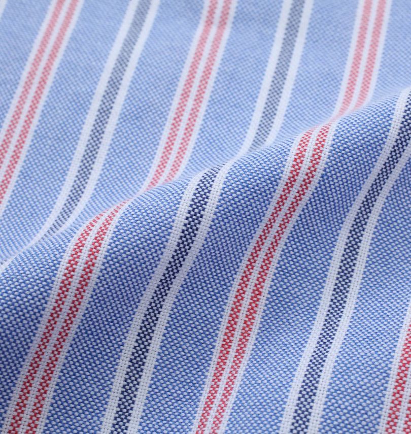 大きいサイズ メンズ H by FIGER (エイチバイフィガー) オックスクレイジー切替B.D半袖シャツ
                        生地拡大