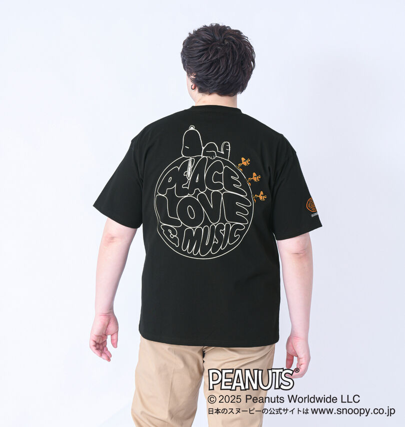 大きいサイズ メンズ FLAGSTAFF×PEANUTS (フラッグスタッフ) スヌーピーコラボ半袖Tシャツ
身長:182cm/バスト:123cm/着用サイズ:3L