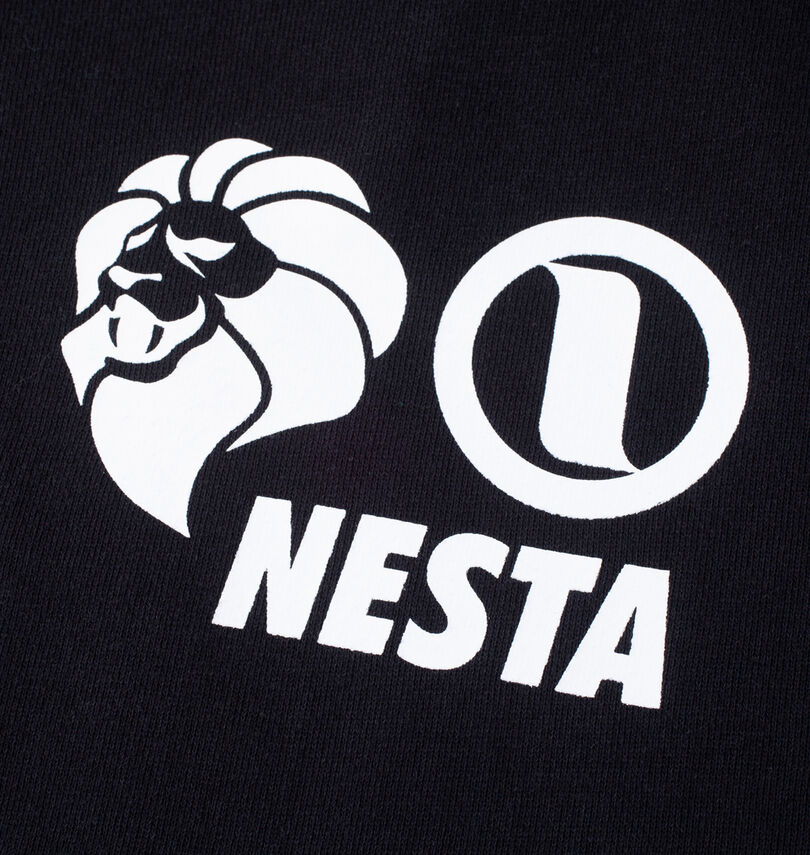 大きいサイズ メンズ NESTA BRAND (ネスタブランド) 裏毛フルジップパーカー
                        プリント