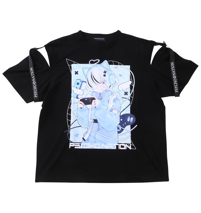 大きいサイズ メンズ PSYCHO NATION (サイコネーション) 半袖Tシャツ
                        