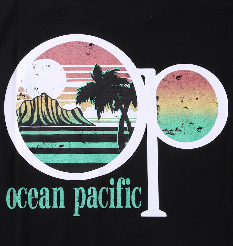 大きいサイズ メンズ OCEAN PACIFIC (オーシャンパシフィック) 天竺半袖Tシャツ バックプリント