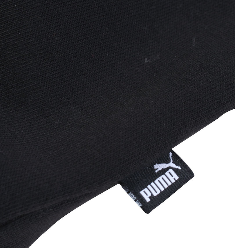 大きいサイズ メンズ PUMA (プーマ) エッセンシャルビッグロゴプルパーカー 裾ピスネーム