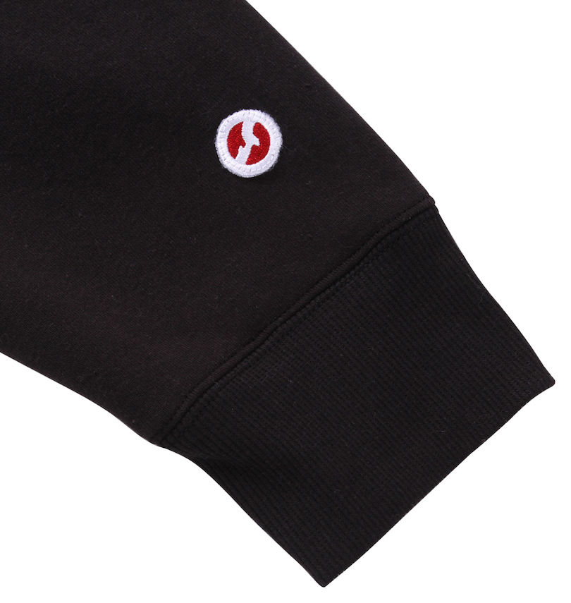 大きいサイズ メンズ OUTDOOR PRODUCTS (アウトドア プロダクツ) 裏起毛クルートレーナー
                        袖口ワッペン