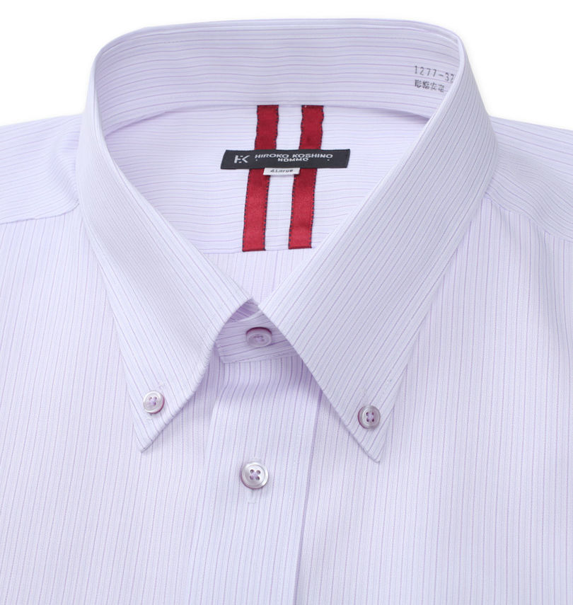 大きいサイズ メンズ HIROKO KOSHINO HOMME (ヒロココシノオム) B.D半袖シャツ
                        ボタンダウン