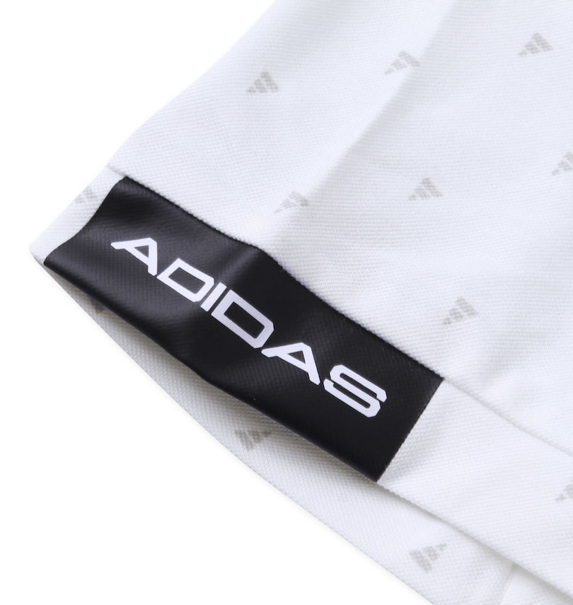 大きいサイズ メンズ adidas golf (アディダスゴルフ) アディダスロゴモノグラムプリント半袖B.Dシャツ 袖