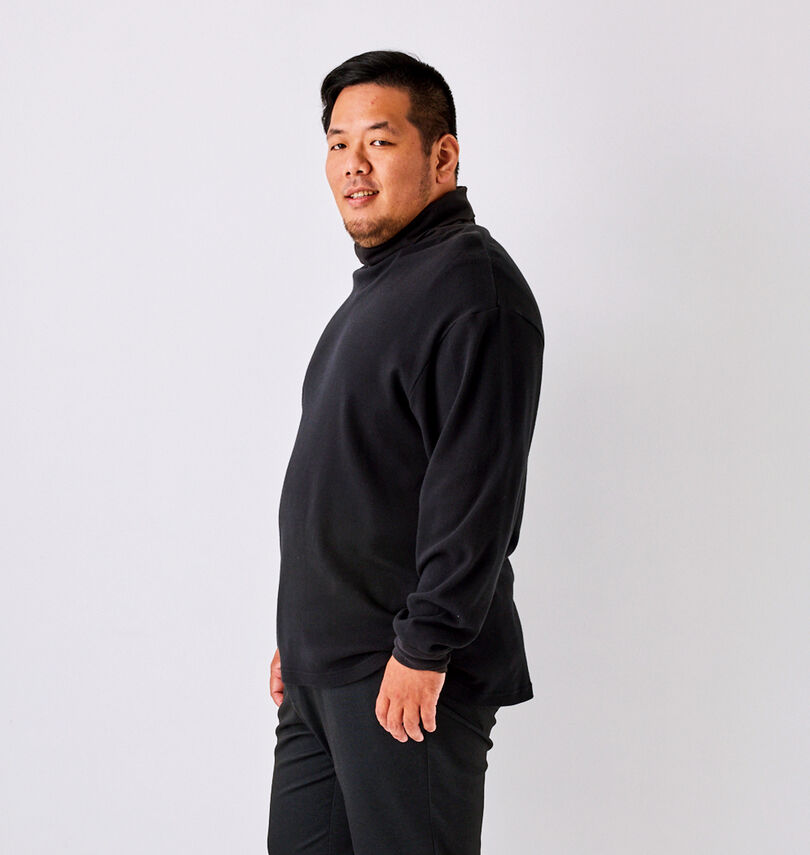 大きいサイズ メンズ Mc.S.P (エムシーエスピー) タートルネック長袖Tシャツ
                        