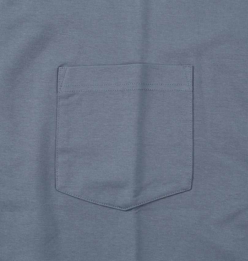 大きいサイズ メンズ ヒヤロン 接触冷感ポケット付半袖Tシャツ 胸ポケット