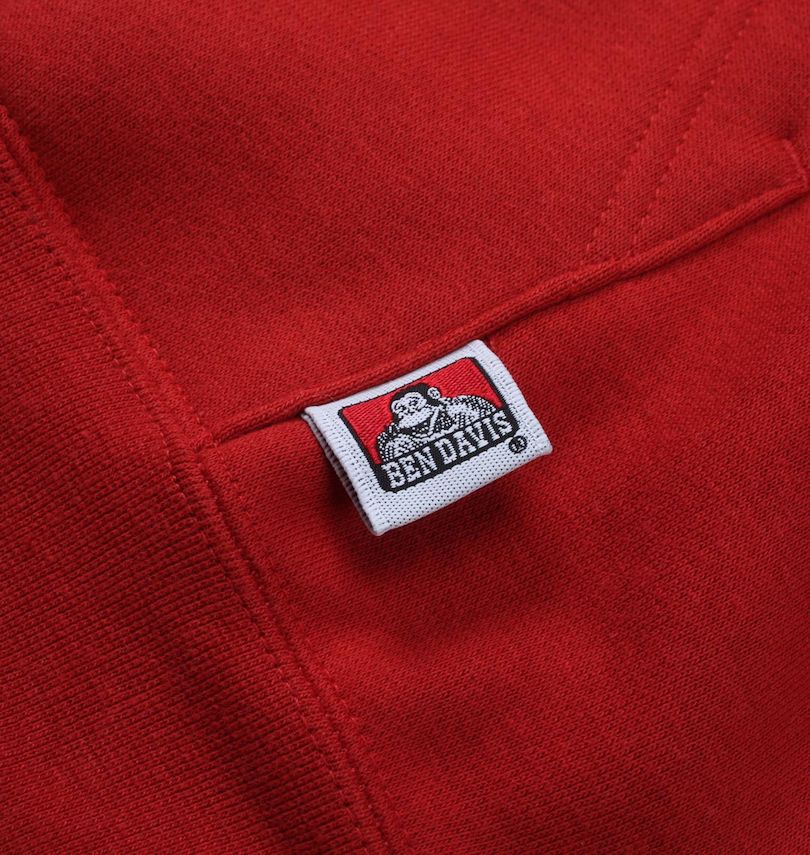 大きいサイズ メンズ BEN DAVIS (ベン デイビス) スタジアムワッペンロゴプルパーカー
ピスネーム