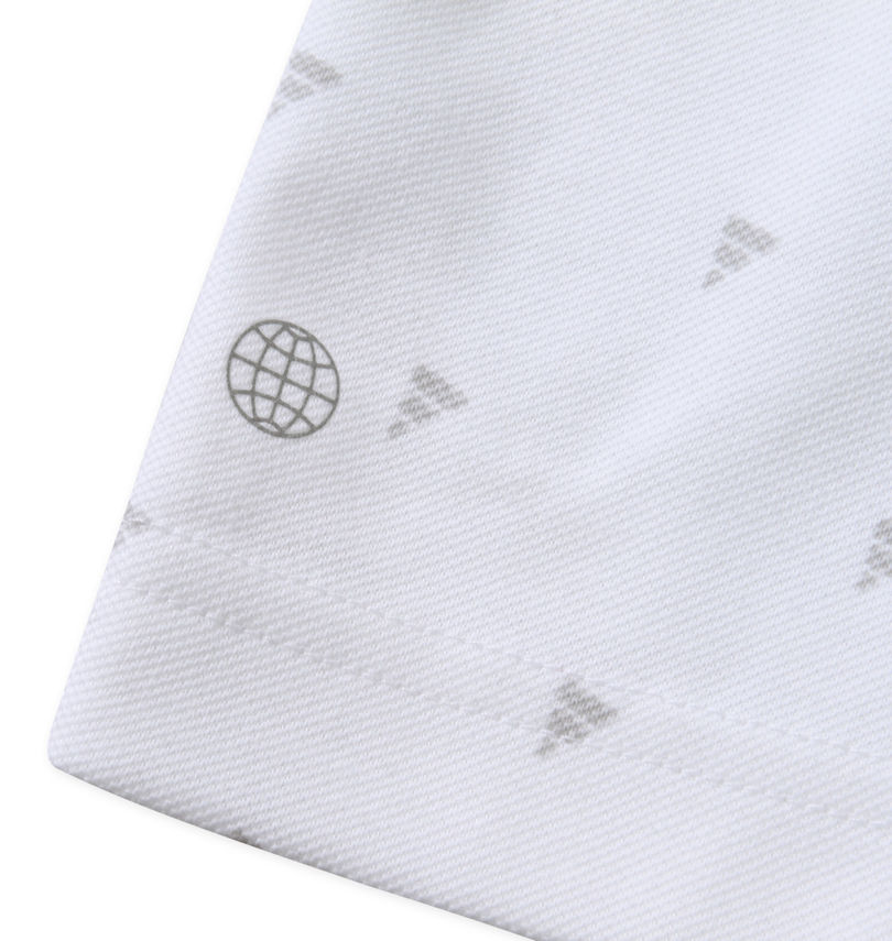 大きいサイズ メンズ adidas golf (アディダスゴルフ) アディダスロゴモノグラムプリント半袖B.Dシャツ 裾プリント