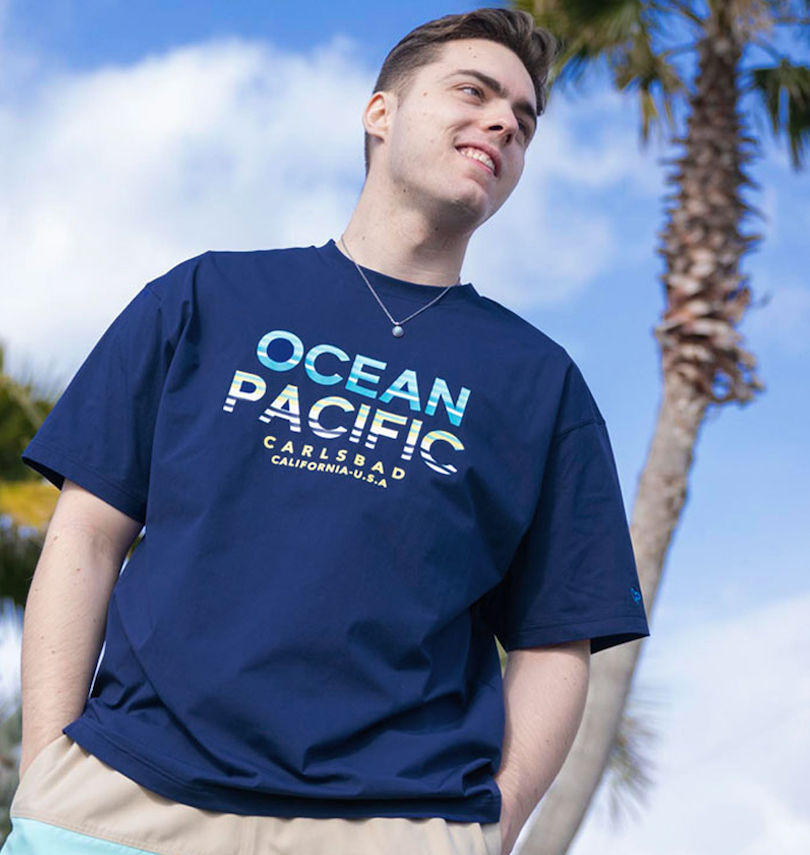 大きいサイズ メンズ OCEAN PACIFIC (オーシャンパシフィック) PEARTEX UV半袖Tシャツ