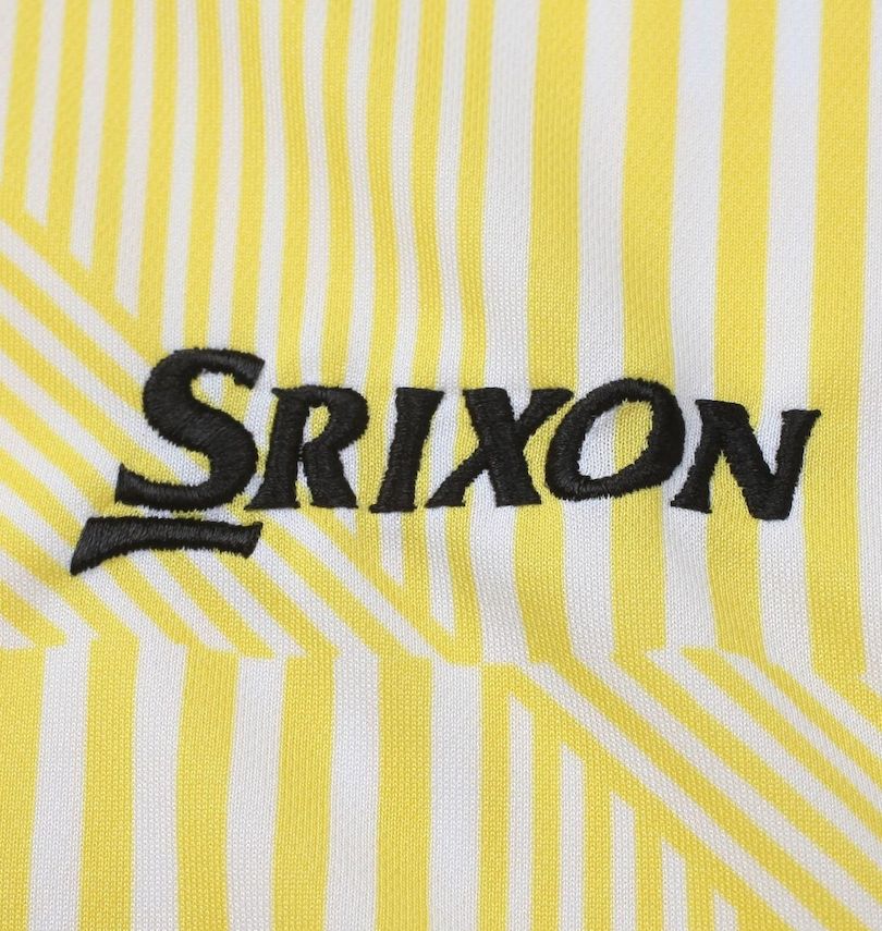大きいサイズ メンズ SRIXON (スリクソン) 【松山英樹プロモデル】変形ストライプ半袖シャツ 胸刺繍