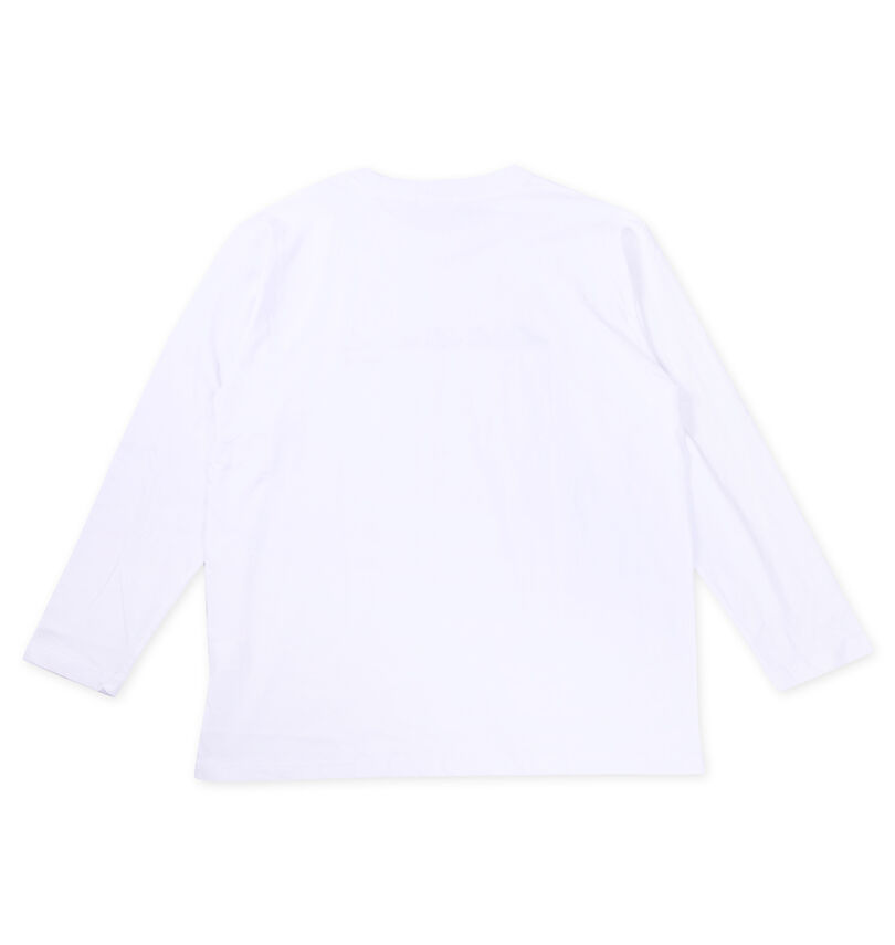 大きいサイズ メンズ CONVERSE (コンバース) 5シューズ刺繍長袖Tシャツ
                        バックスタイル