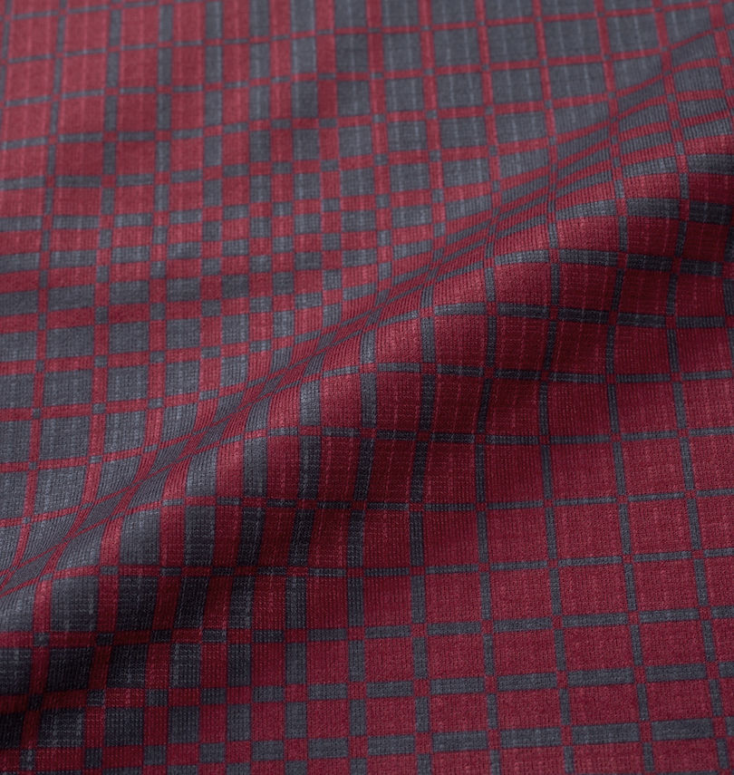 大きいサイズ メンズ SRIXON (スリクソン) 【松山プロ・星野プロ共同開発】グラフチェックプリントプロスタイルシャツ
                        生地拡大