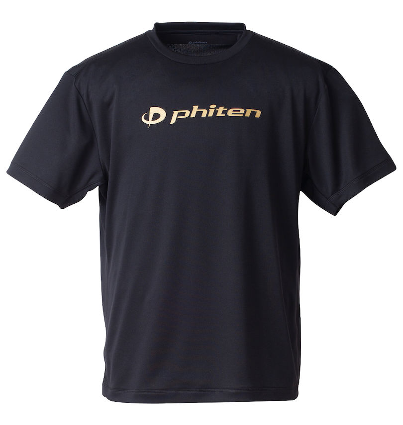 大きいサイズ メンズ Phiten (ファイテン) RAKUシャツロゴ入り半袖Tシャツ
                        