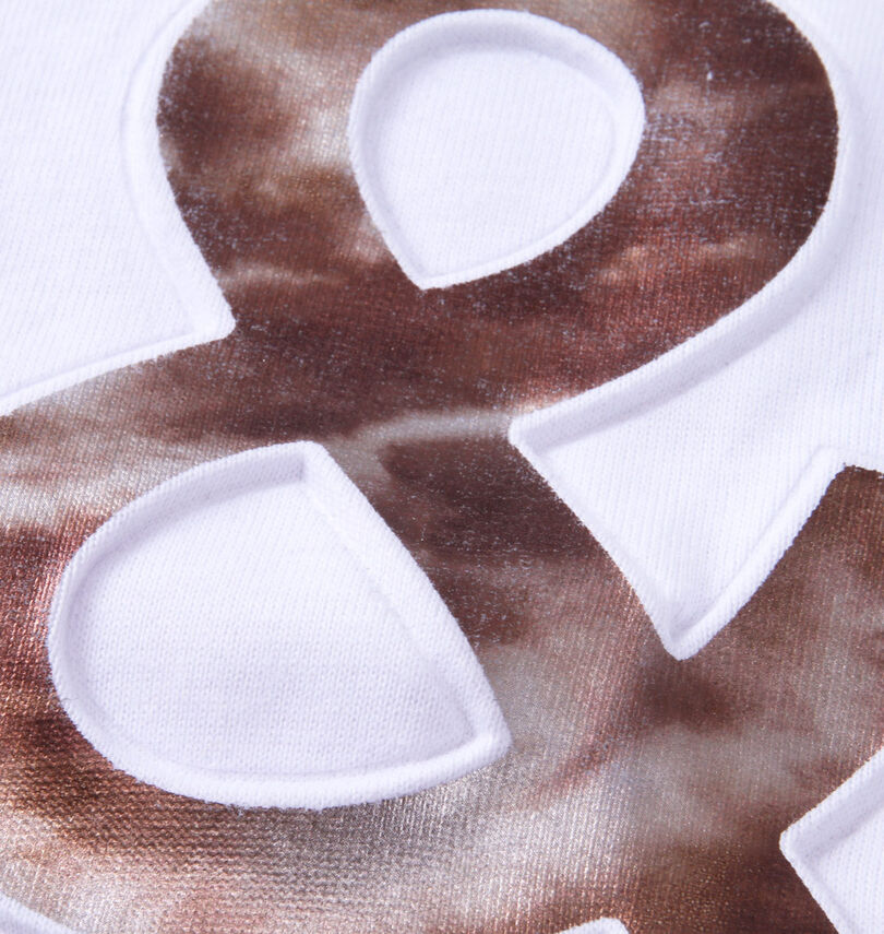 大きいサイズ メンズ in the attic (インジアティック) エンボス箔シート半袖Tシャツ
                        エンボス加工・プリント拡大