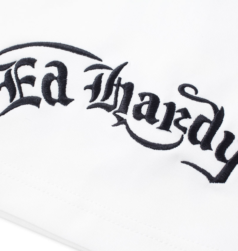 大きいサイズ メンズ Ed Hardy (エドハーディ) ゼブラフェイクファーライン半袖ジャージセット 刺繍
