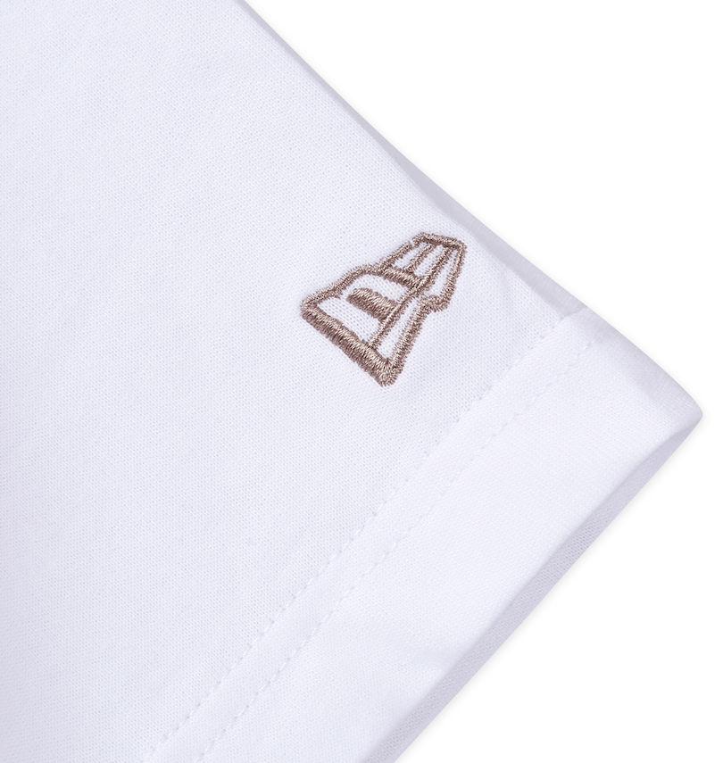 大きいサイズ メンズ NEW ERA (ニューエラ) ハンドリトゥン半袖Tシャツ
                        袖刺繍