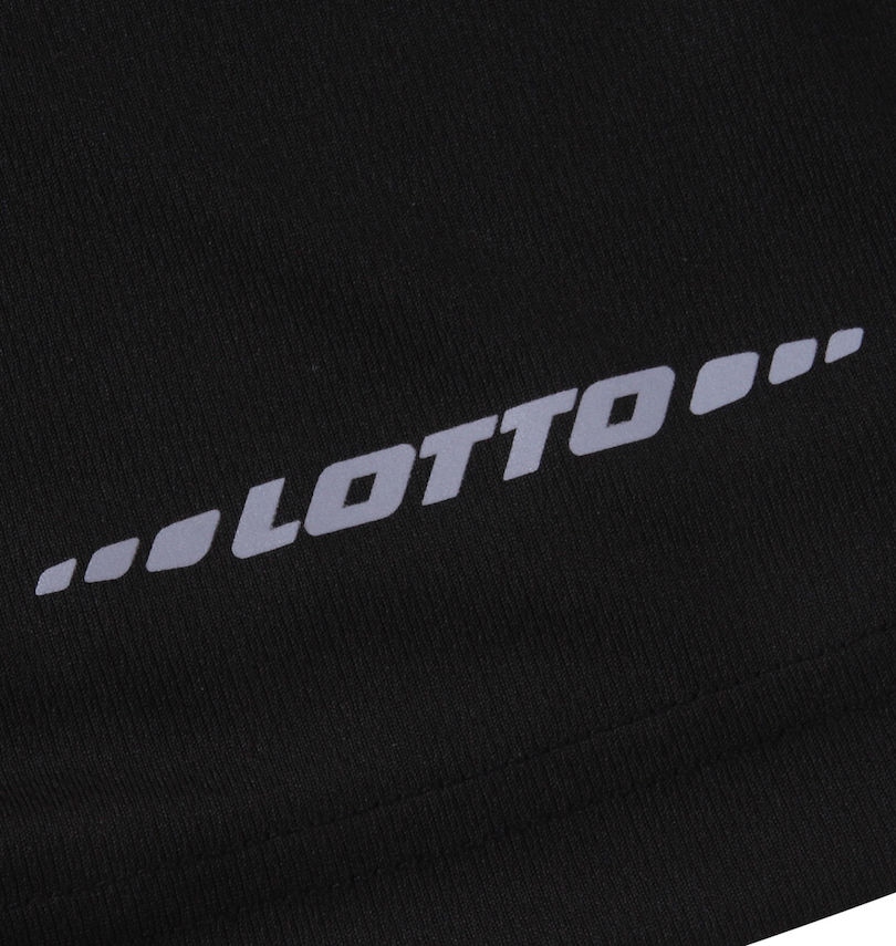 大きいサイズ メンズ LOTTO (ロット) DRYメッシュハーフパンツ
                        バック裾再帰反射プリント