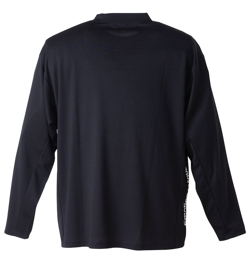 大きいサイズ メンズ MOVESPORT (ムーブスポーツ) ドライメッシュオーセンティックロゴ長袖Tシャツ
                        バックスタイル
