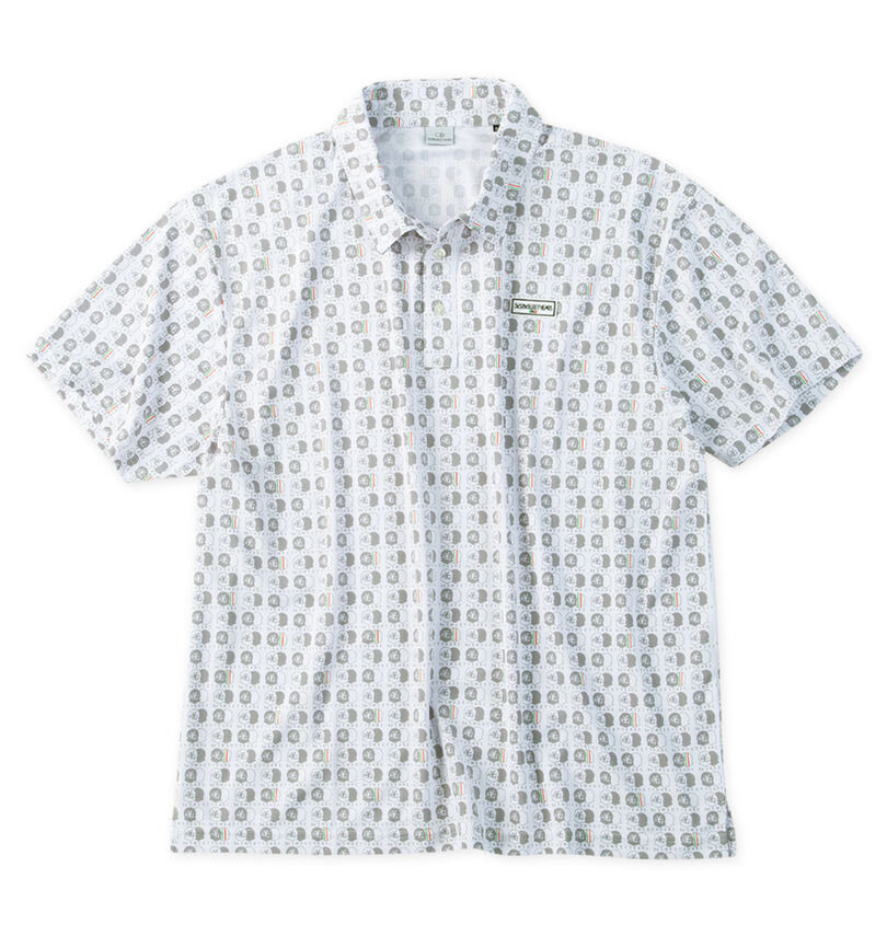 大きいサイズ メンズ SY32 by SWEET YEARS (エスワイサーティトゥバイスィートイヤーズゴルフ) グラフィック半袖ポロシャツ
                        