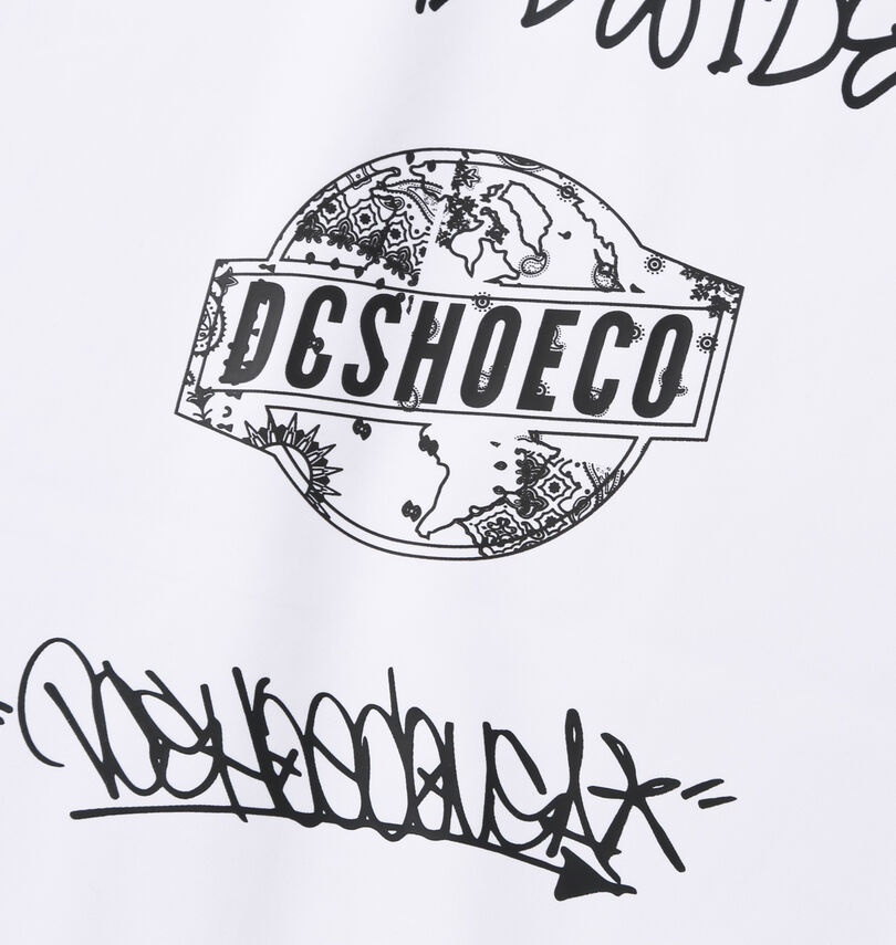 大きいサイズ メンズ DCSHOES (ディーシーシューズ) 26TECH GRAFFITI半袖Tシャツ
                        バックプリント