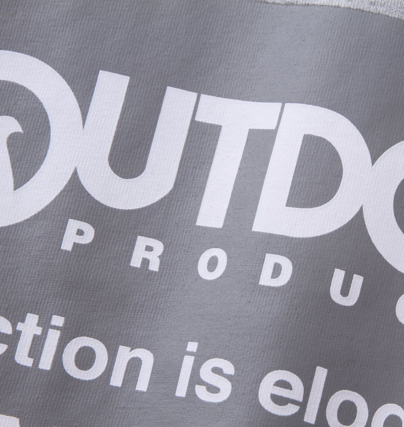 大きいサイズ メンズ OUTDOOR PRODUCTS (アウトドア プロダクツ) 半袖Tシャツ
                        プリント拡大